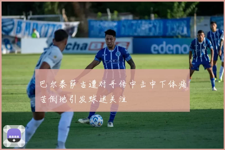 巴尔泰萨吉遭对手传中击中下体痛苦倒地引发球迷关注